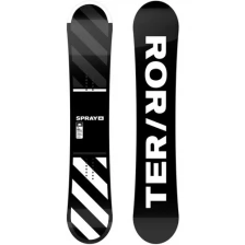Сноуборд TERROR 2021-22 - SPRAY, ростовка 153, цвет:Черный